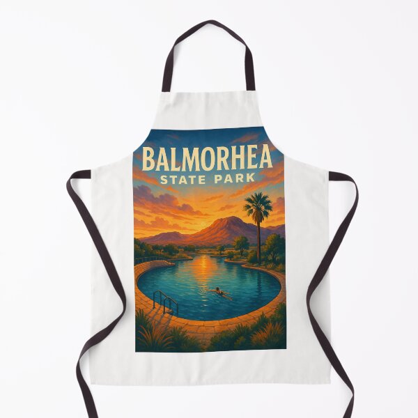 Item preview, Balmorhea State Park Sunset Swim designed and sold by Places On Earth.