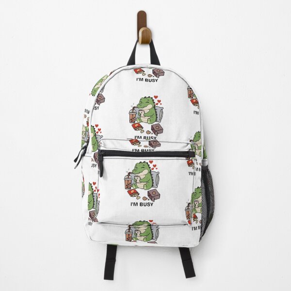 Item preview, Funny Crocodile Im Busy Boba Tea Zoo Boys Girls Kids designed and sold by rafaeltto.