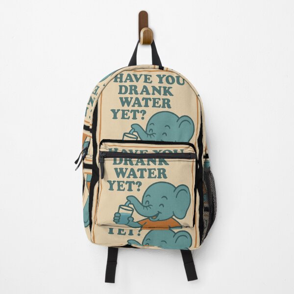 Item preview, LaMaisonOfMY NAGGING STICKERS COLLECTION “Have You Drank Water Yet?” On Black designed and sold by LaMaisonOfMY.