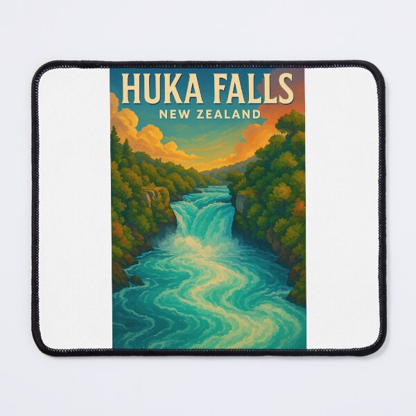 Item preview,  Huka Falls Gorge View, Taupō Region designed and sold by Places On Earth.