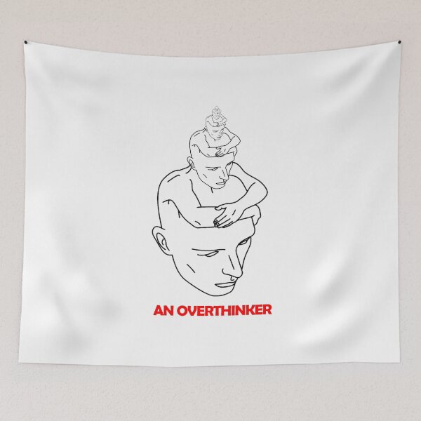 Item preview, An Overthinker — The Loop of Thoughts designed and sold by XTC-prod.