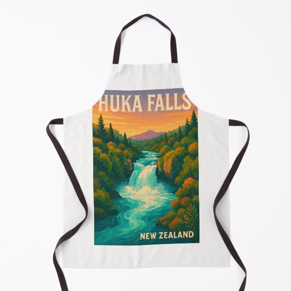 Item preview, Huka Falls River Gorge Sunset, Taupō designed and sold by Places On Earth.