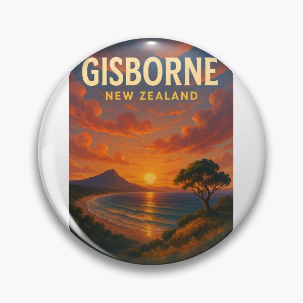 Item preview,  Gisborne East Coast Sunset, New Zealand designed and sold by Places On Earth.