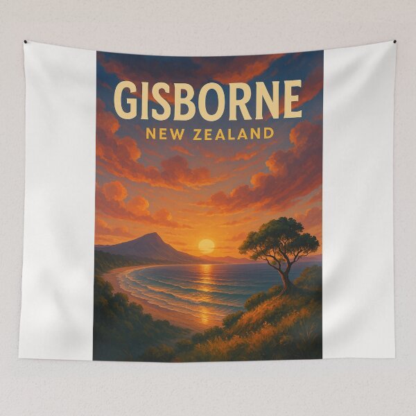 Item preview,  Gisborne East Coast Sunset, New Zealand designed and sold by Places On Earth.
