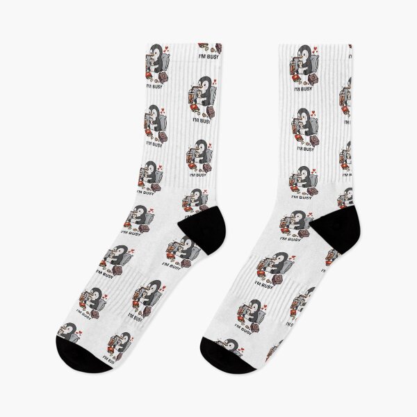 Item preview, Funny Penguin Im Busy Boba Tea Zoo Boys Girls Kids designed and sold by rafaeltto.
