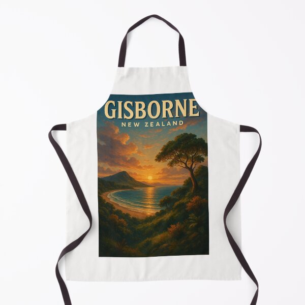 Item preview, Gisborne New Zealand Coastal Sunset Beach designed and sold by Places On Earth.