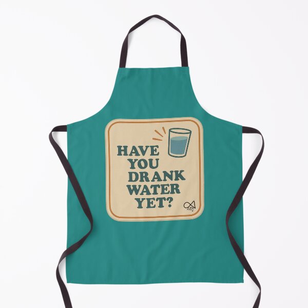 Item preview, LaMaisonOfMY NAGGING STICKERS COLLECTION “Have You Drank Water Yet?” V2 On Green designed and sold by LaMaisonOfMY.
