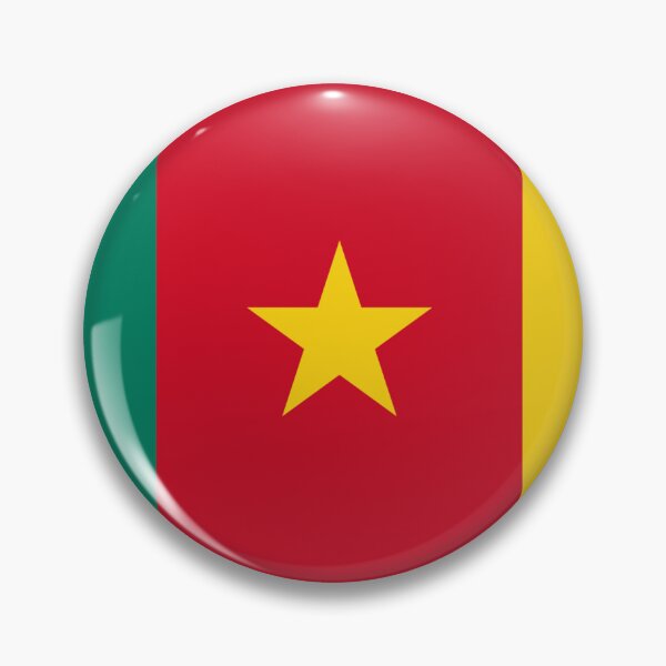 Item preview, Cameroon Flag – Star of the Heart of Africa Design designed and sold by Dany05117671.