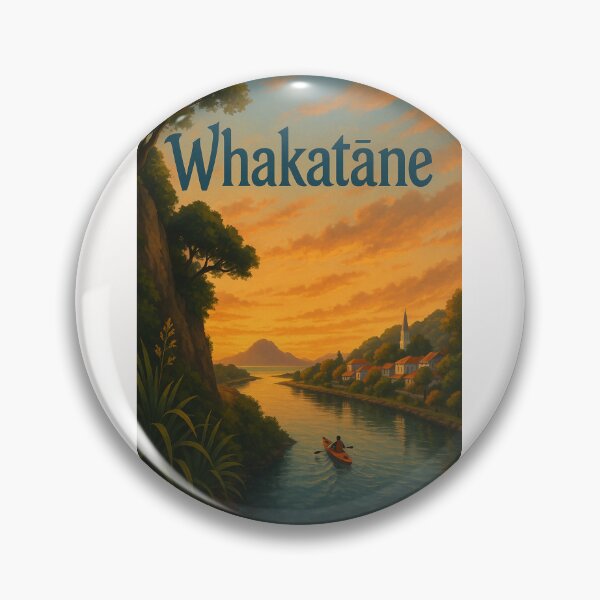 Item preview, Whakatāne NZ Kayak Sunset River Escape designed and sold by Places On Earth.