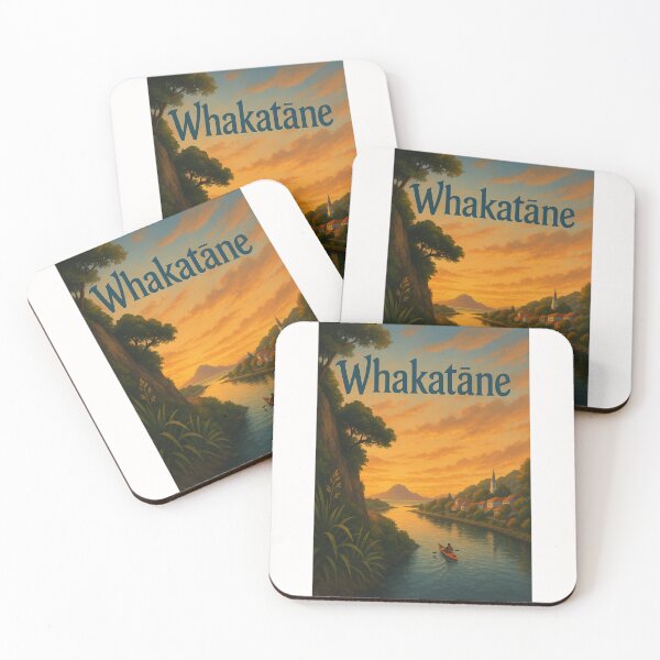 Item preview, Whakatāne NZ Kayak Sunset River Escape designed and sold by Places On Earth.