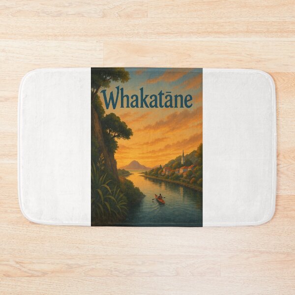 Item preview, Whakatāne NZ Kayak Sunset River Escape designed and sold by Places On Earth.