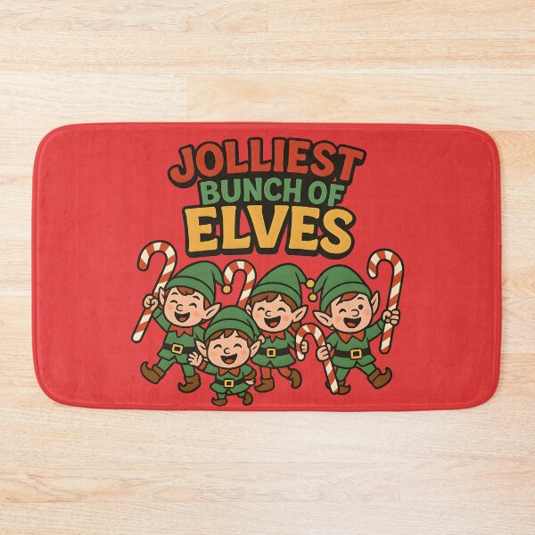 Item preview, Jolliest Bunch of Elves designed and sold by Signal and Ink.
