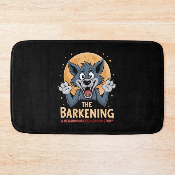 Item preview, The Barkening Funny Dog Barking Horror A Neighbourhood Howl designed and sold by MisfitCultureee.
