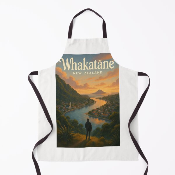 Item preview, Whakatāne New Zealand Sunset River View designed and sold by Places On Earth.