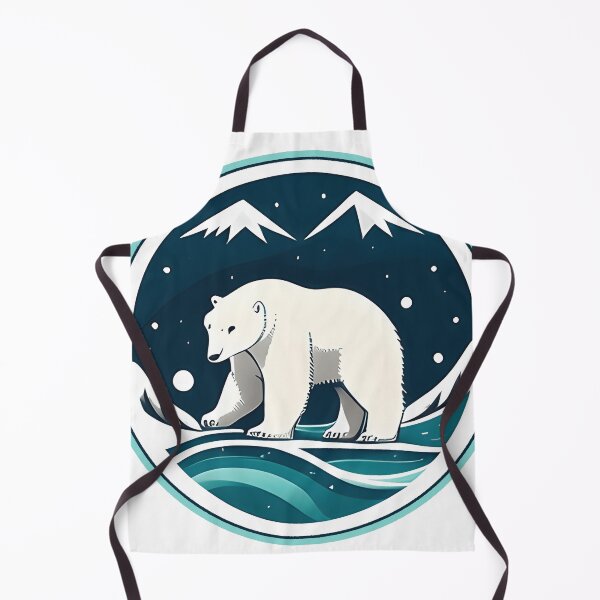 Item preview, white bear designed and sold by aliraweb.