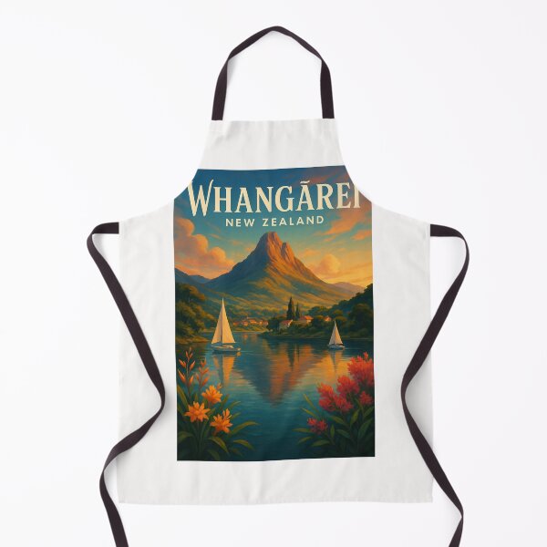 Item preview, Whangārei NZ Sailboats and Mountain Reflections designed and sold by Places On Earth.