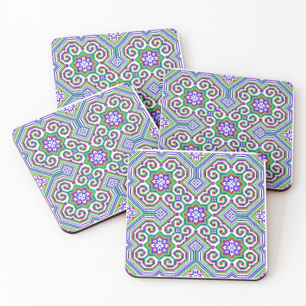 Item preview, New creation of Hmong embroidery patterns designed and sold by Jassicaxyooj.
