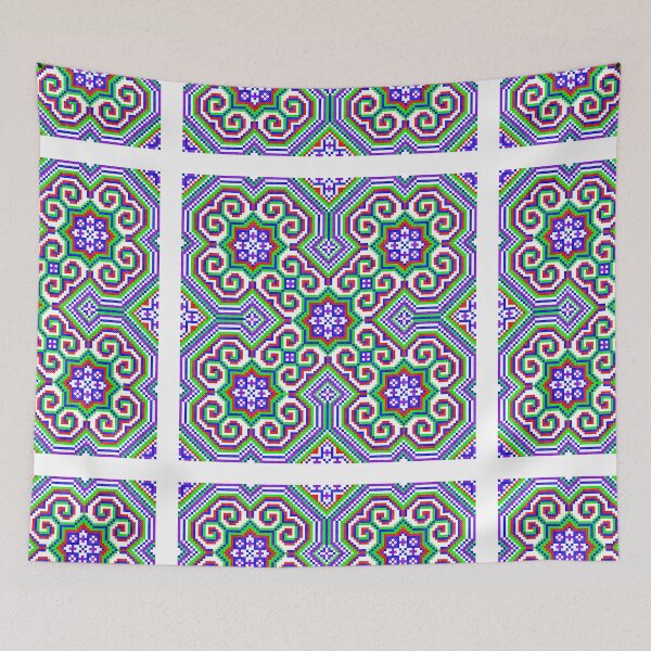 Item preview, New creation of Hmong embroidery patterns designed and sold by Jassicaxyooj.