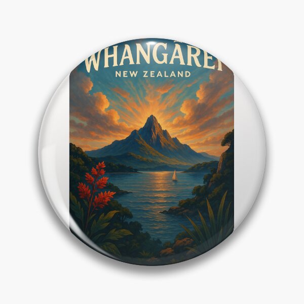 Item preview, Whangārei New Zealand Sunrise Coastal Peak designed and sold by Places On Earth.