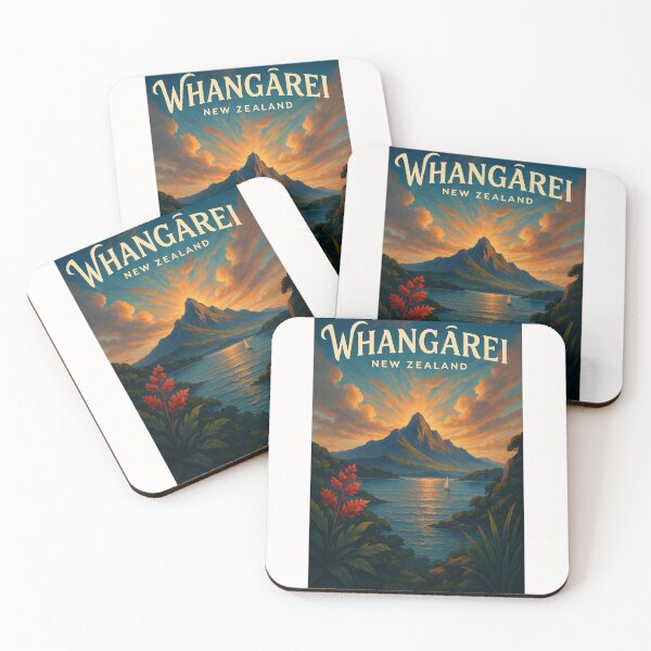 Item preview, Whangārei New Zealand Sunrise Coastal Peak designed and sold by Places On Earth.