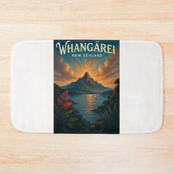 Item preview, Whangārei New Zealand Sunrise Coastal Peak designed and sold by Places On Earth.
