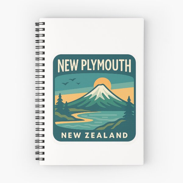 Item preview, New Plymouth NZ Sunset Coastal Landscape designed and sold by Places On Earth.