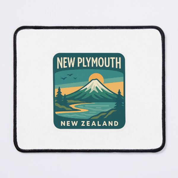 Item preview, New Plymouth NZ Sunset Coastal Landscape designed and sold by Places On Earth.