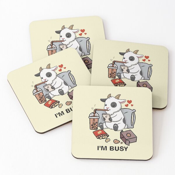 Item preview, Funny Goat Im Busy Boba Tea Zoo Boys Girls Kids designed and sold by rafaeltto.
