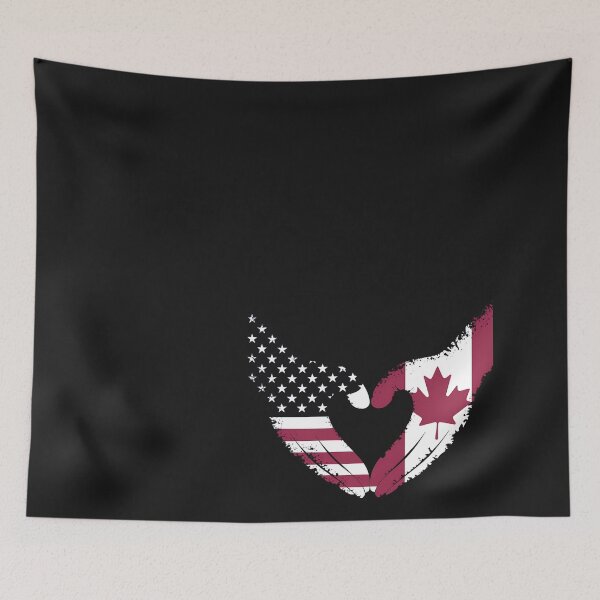 Item preview, Love America Canada Flag US EH Vintage designed and sold by Hofersofer.