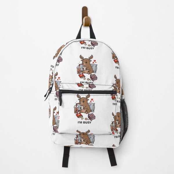 Item preview, Funny Moose Im Busy Boba Tea Zoo Boys Girls Kids designed and sold by rafaeltto.