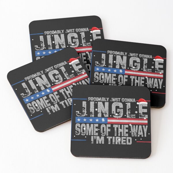 Item preview, Patriotic Funny Christmas Shirt – I’m Tired Jingle USA Flag designed and sold by TinaMDedrick.