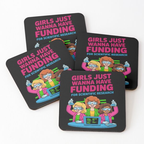 Item preview, Girls Just Wanna Have Funding Science Parody Lab designed and sold by petrichorsworld.
