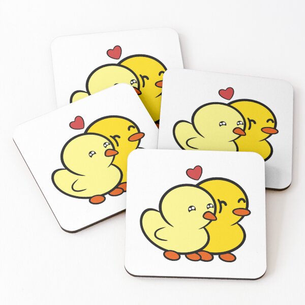 Item preview, Duckie and Duck Nuzzle &lt_3 T-Shirt designed and sold by RobertTree.