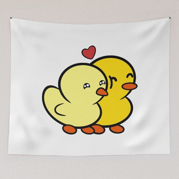 Item preview, Duckie and Duck Nuzzle &lt_3 T-Shirt designed and sold by RobertTree.