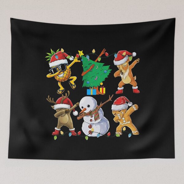 Item preview, Funny Dabbing Christmas Characters T-Shirt designed and sold by LashondaGreen89.