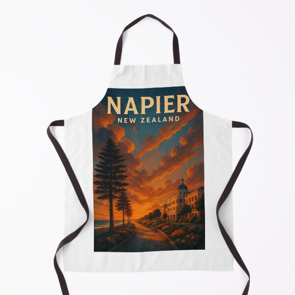 Item preview, Sunset Promenade in Napier New Zealand designed and sold by Aryabek.