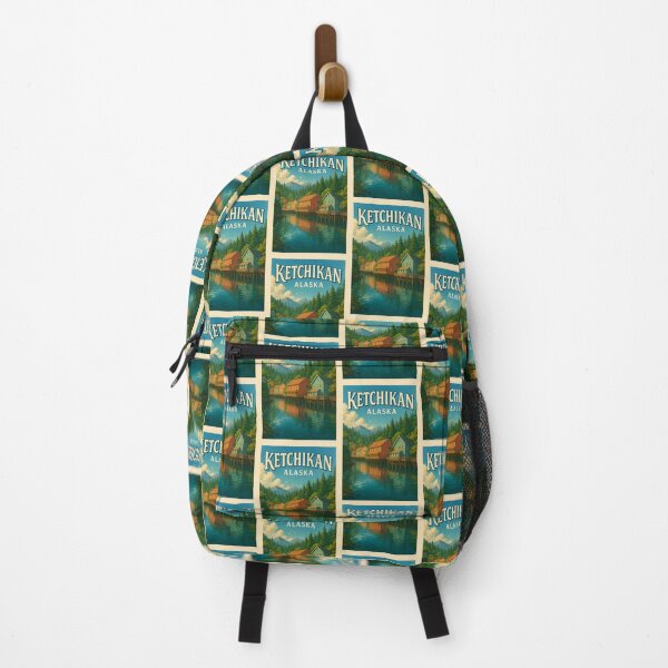 Item preview, Ketchikan Waterfront, Southeast Alaska Boardwalk designed and sold by Aryabek.
