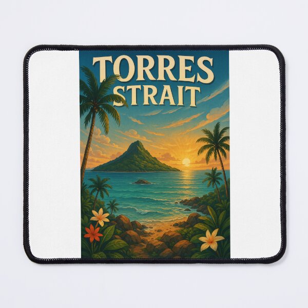 Item preview, Torres Strait Island Sunset, Queensland Tropics designed and sold by Aryabek.