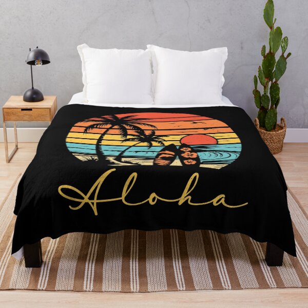 Item preview, Aloha Hawaii Hawaiian Island Palm Beach Surfboard Surf designed and sold by KarimSoCute.