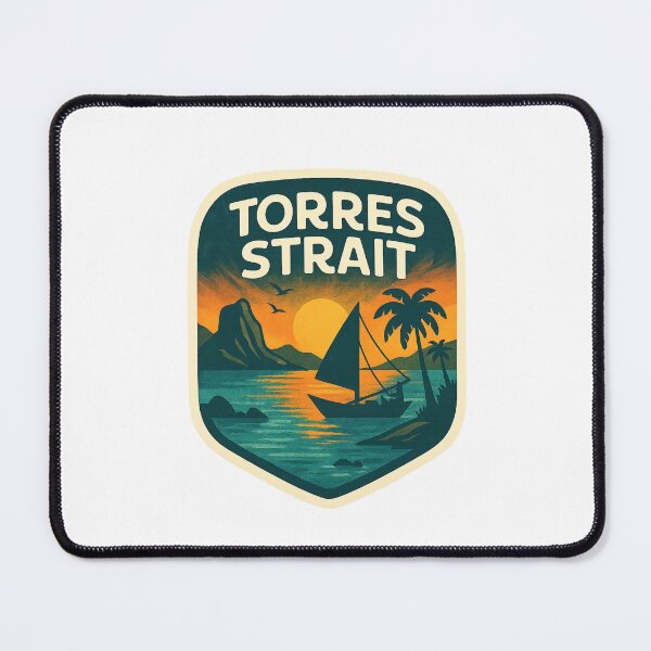 Item preview, Torres Strait Sailing Badge, Coral Sea Queensland designed and sold by Aryabek.