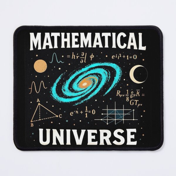 Item preview, Mathematical Universe - Cosmic Equations of Reality designed and sold by Myra365Art.