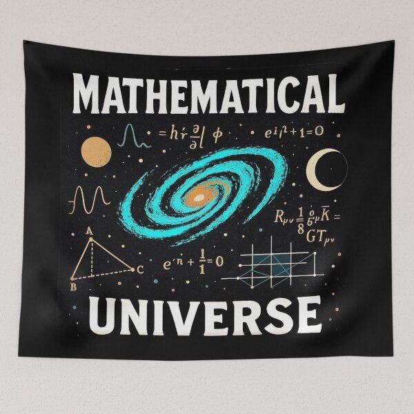 Item preview, Mathematical Universe - Cosmic Equations of Reality designed and sold by Myra365Art.