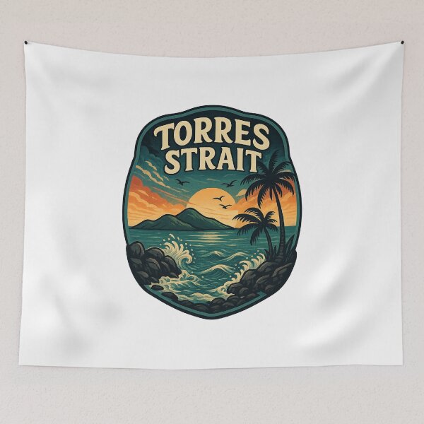 Item preview,  Torres Strait Coastline Sunset, Tropical Queensland designed and sold by Aryabek.