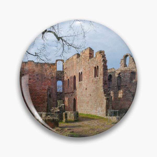 Item preview, Ruinas del castillo de Hohenecken designed and sold by Palatinasart.