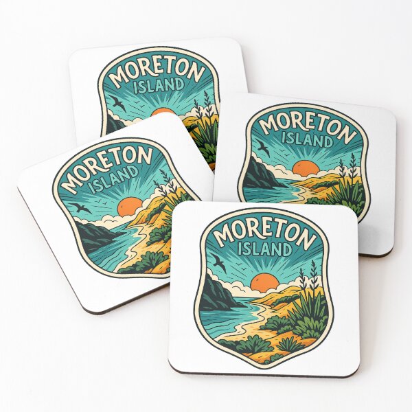 Item preview,  Moreton Island Sunrise Coastline, Queensland designed and sold by Aryabek.