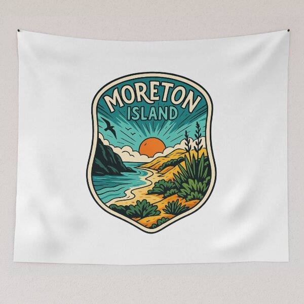 Item preview,  Moreton Island Sunrise Coastline, Queensland designed and sold by Aryabek.