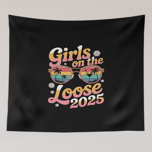 Item preview, Girls Trip 2025 Girls On The Loose Trip 2025 Party Matching designed and sold by KingsLife1994.