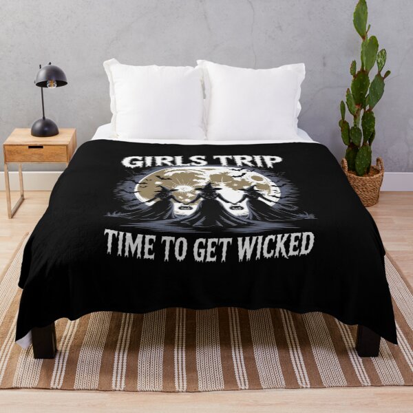 Item preview, Girls Trip Time to Get Wicked Halloween Witch Adventure designed and sold by KingsLife1994.