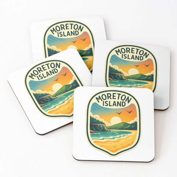 Item preview,  Moreton Island Beach Sunrise, Brisbane Coast designed and sold by Aryabek.