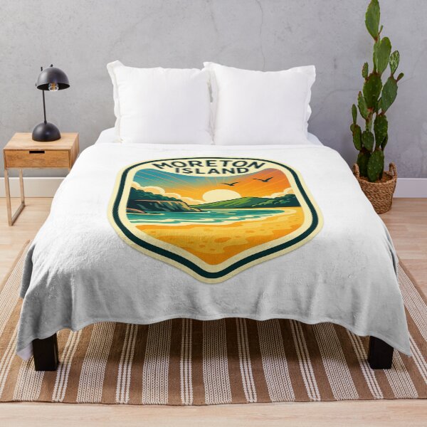Item preview, Moreton Island Beach Sunrise, Brisbane Coast designed and sold by Aryabek.
